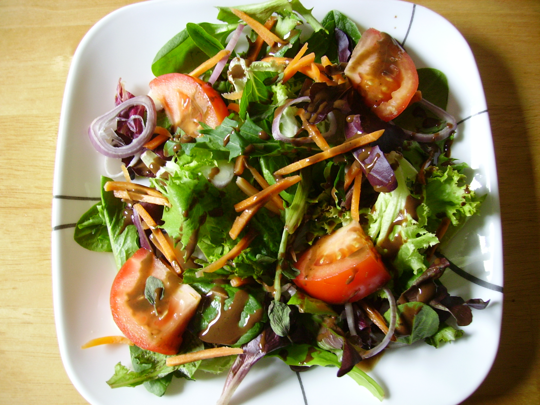 Simple Spring Mix Salad Recipe - Foolproof Living