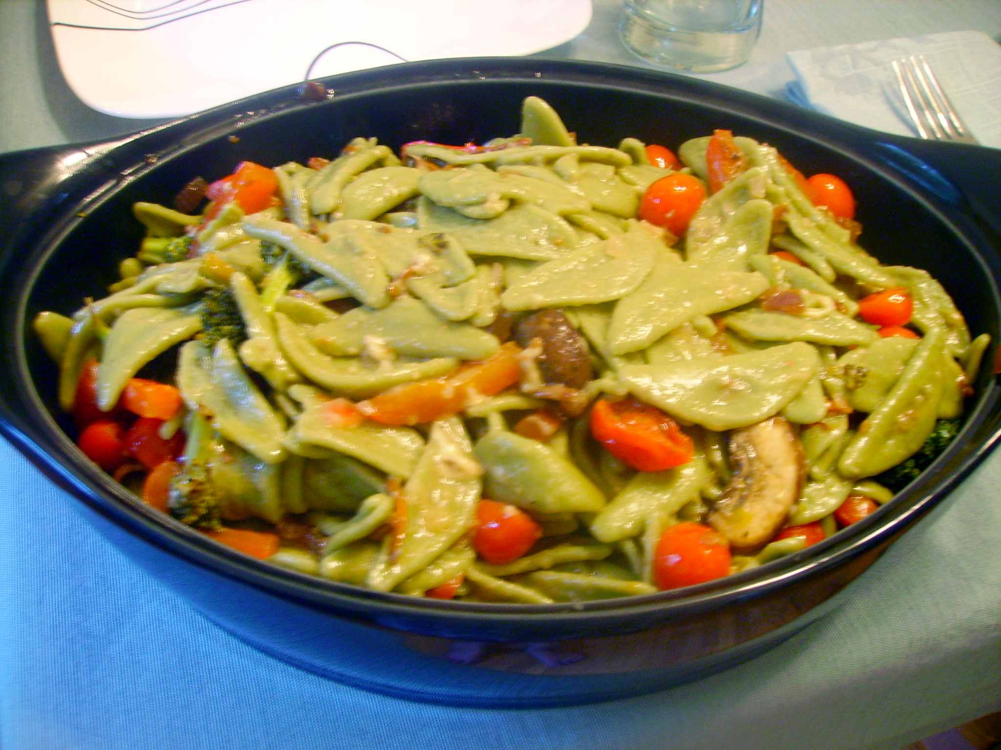 Vegan Pasta Primavera Recipe With Angel Hair Pasta