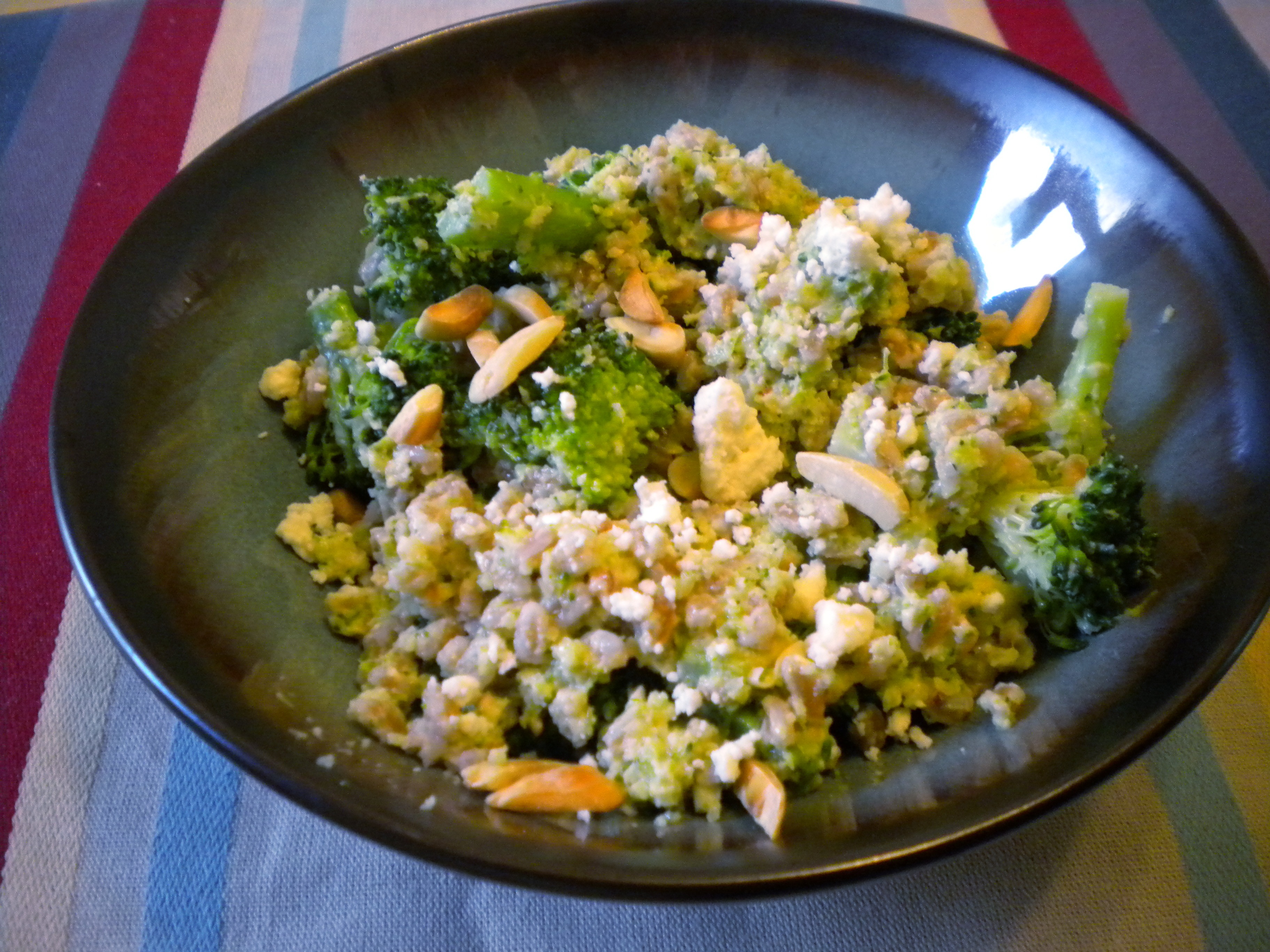 Farro Broccoli Salad Savored Grace