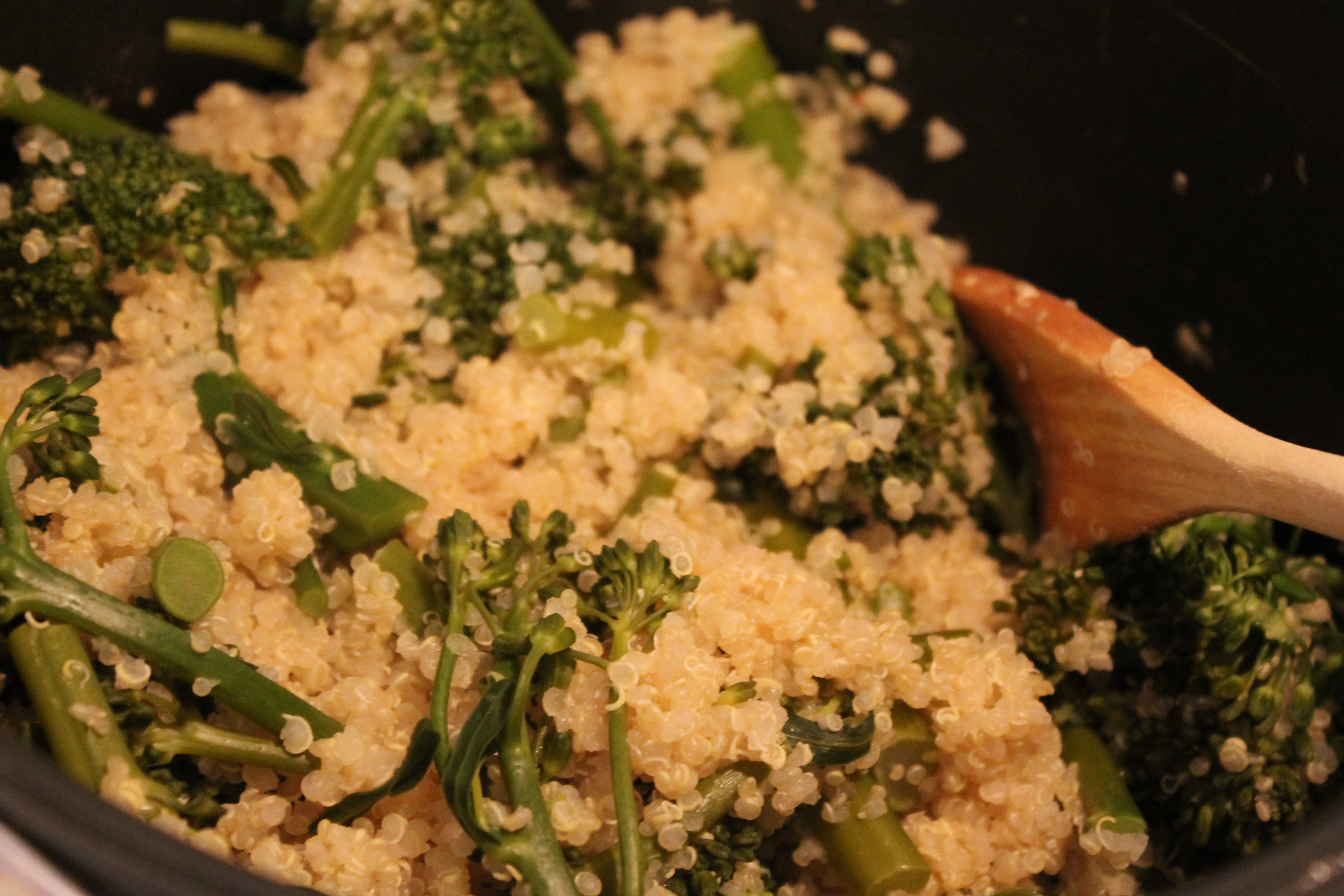 Quinoa with Broccolini