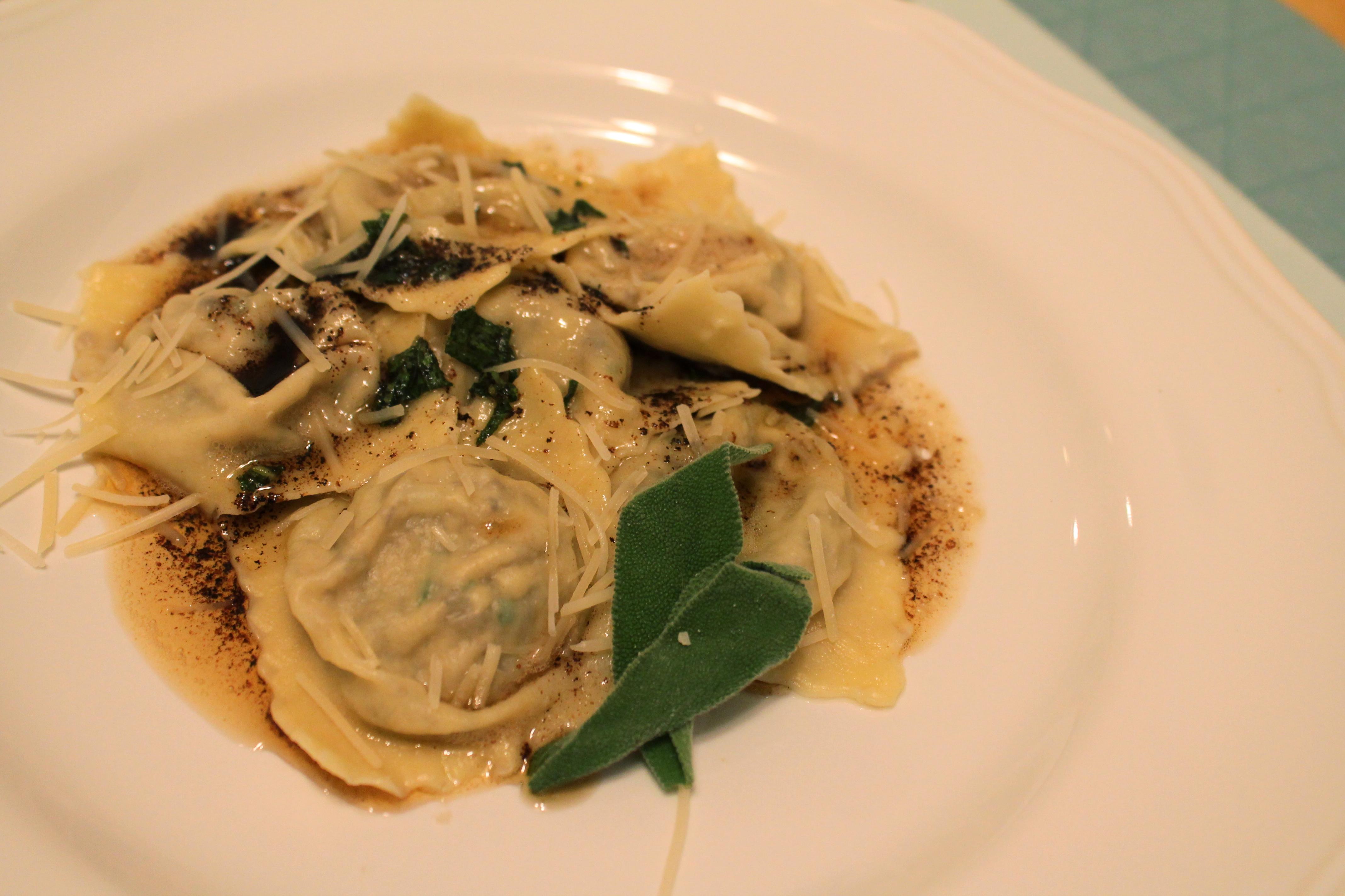 Vegan Wild Mushroom Tortellini