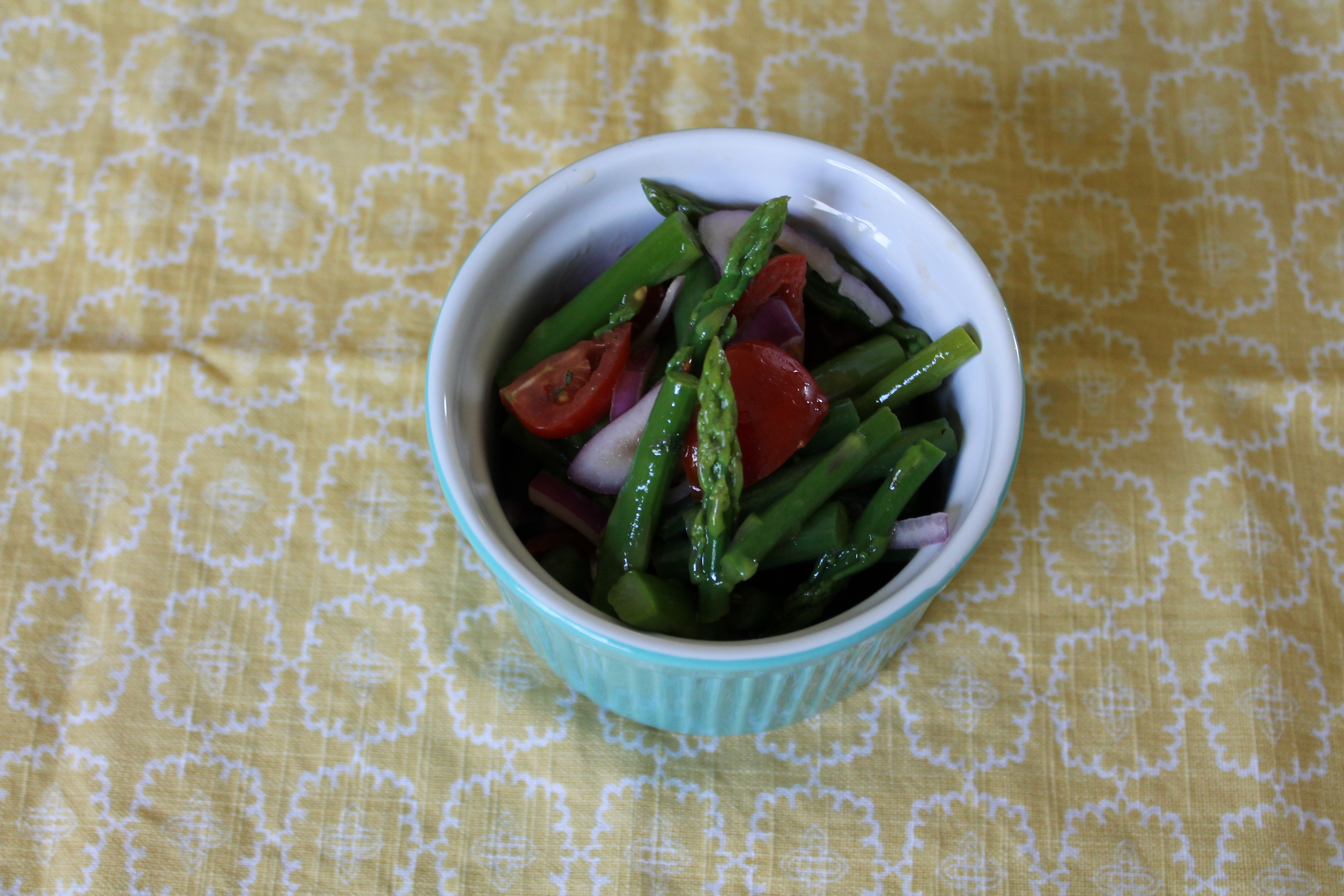 Asparagus Green Bean Salad