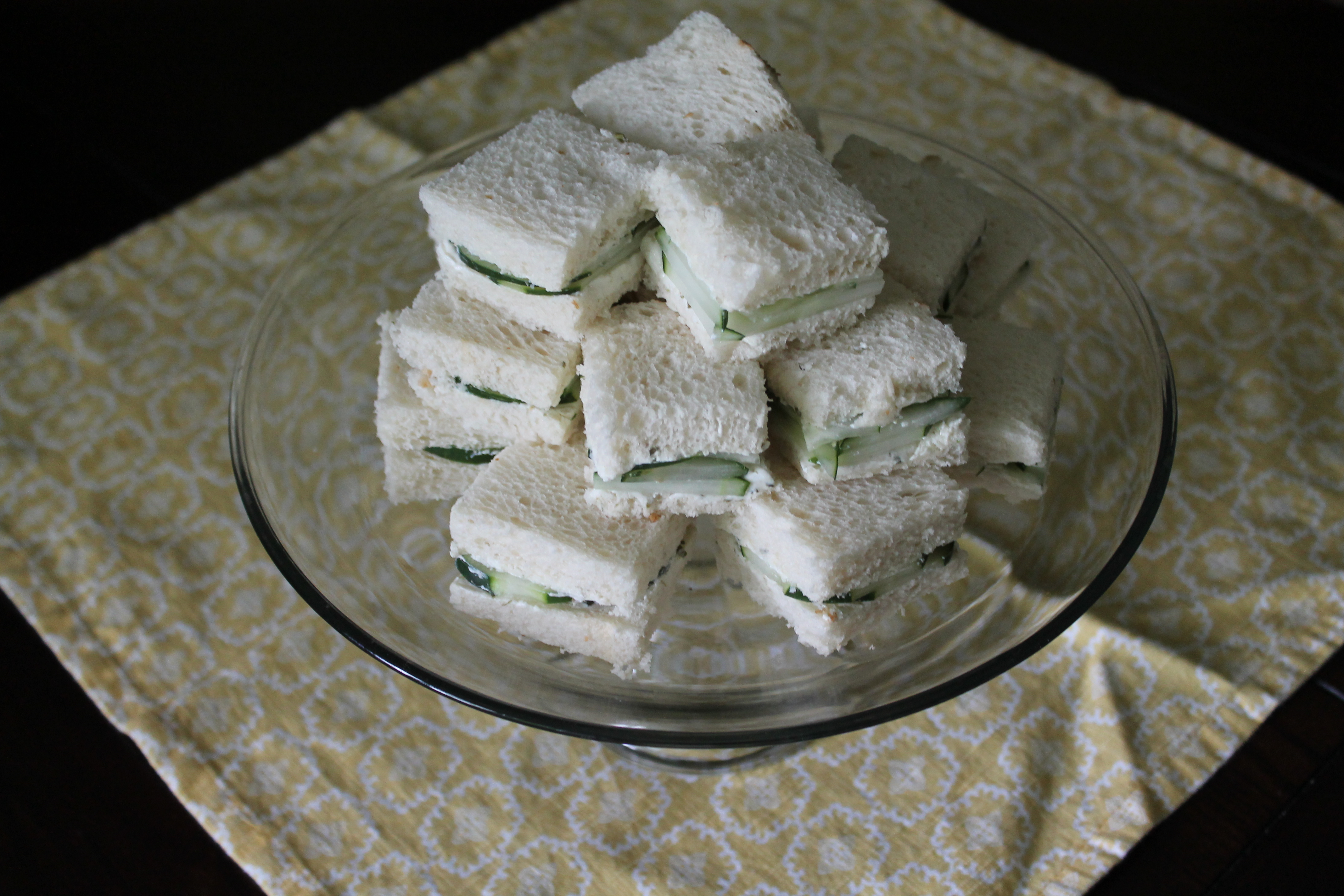 Stack of Tea Sandwiches