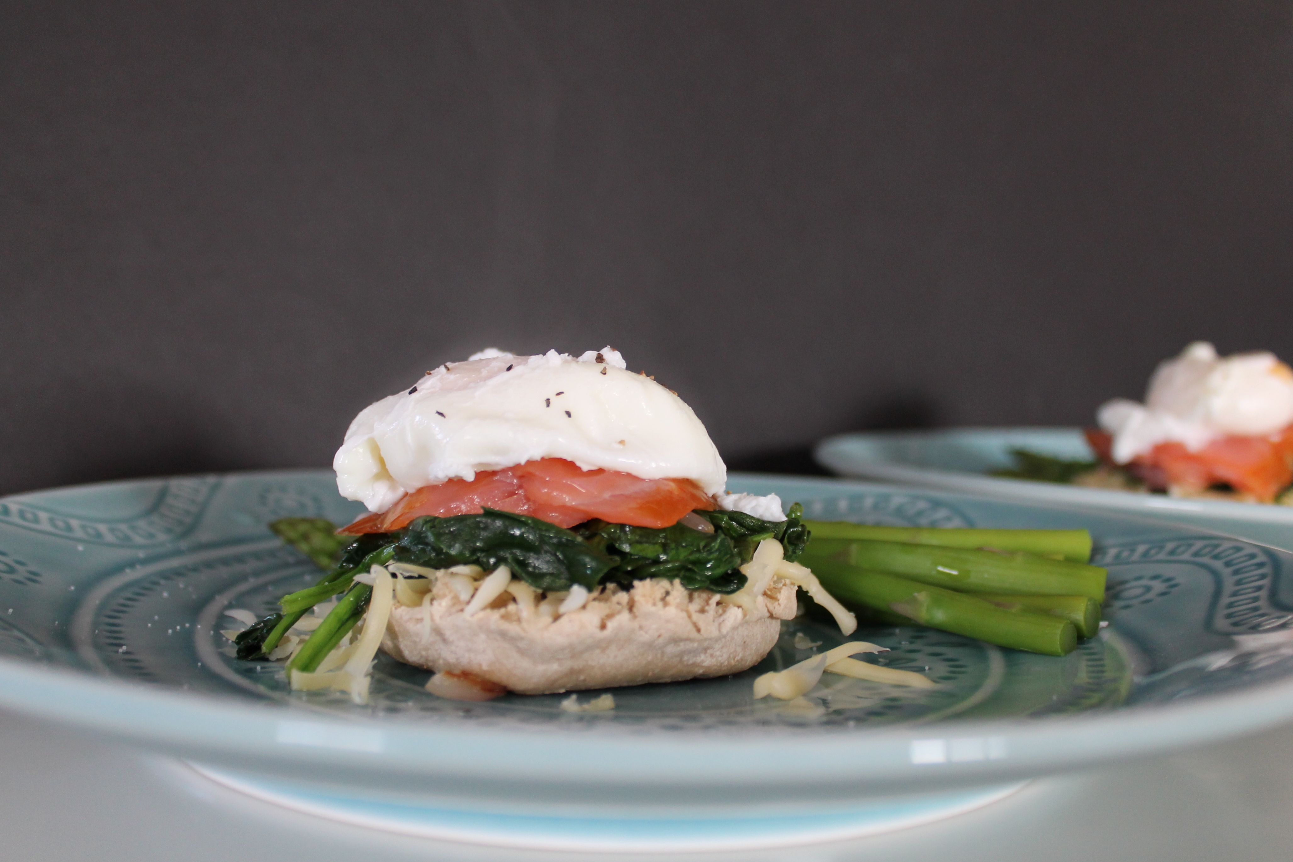 Honey Smoked Salmon Eggs Florentine Recipe