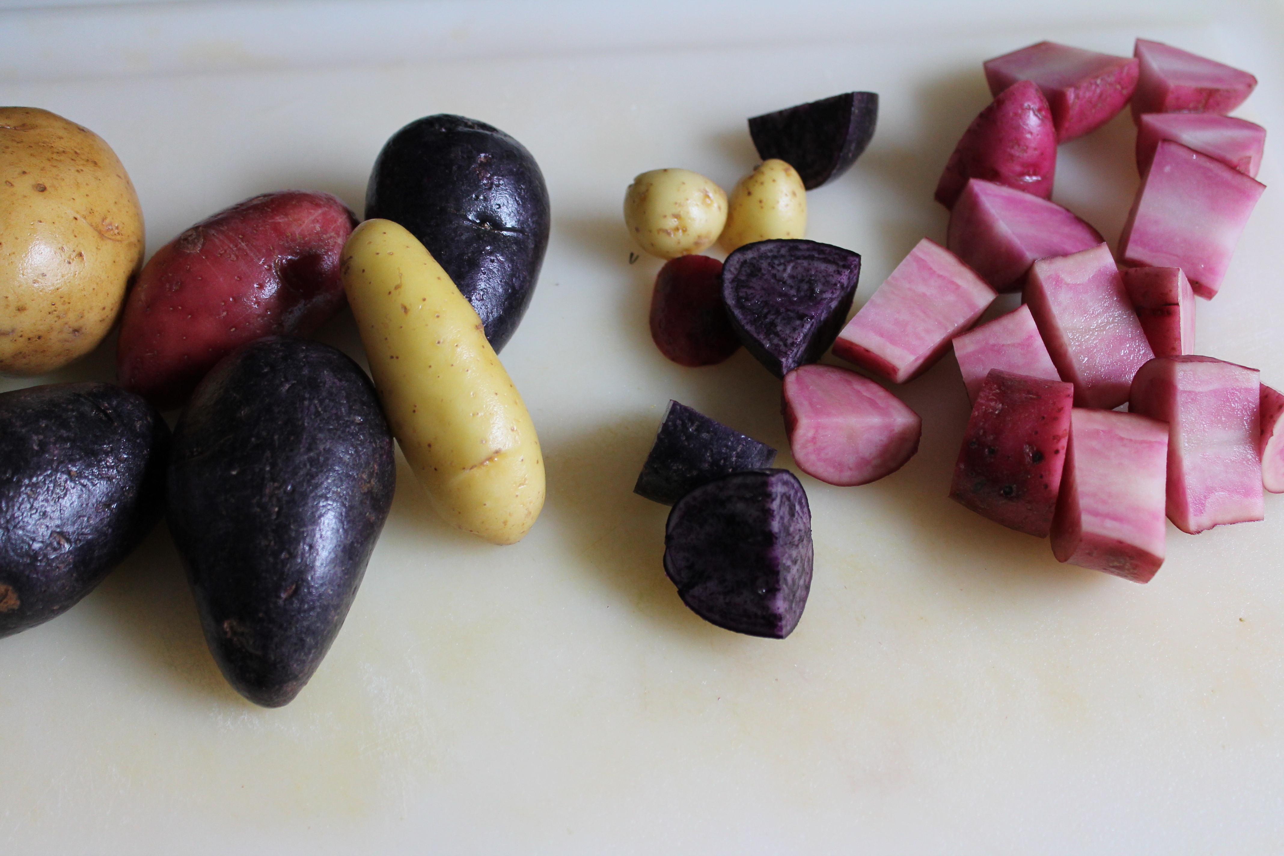 Jewel-Colored Potatoes