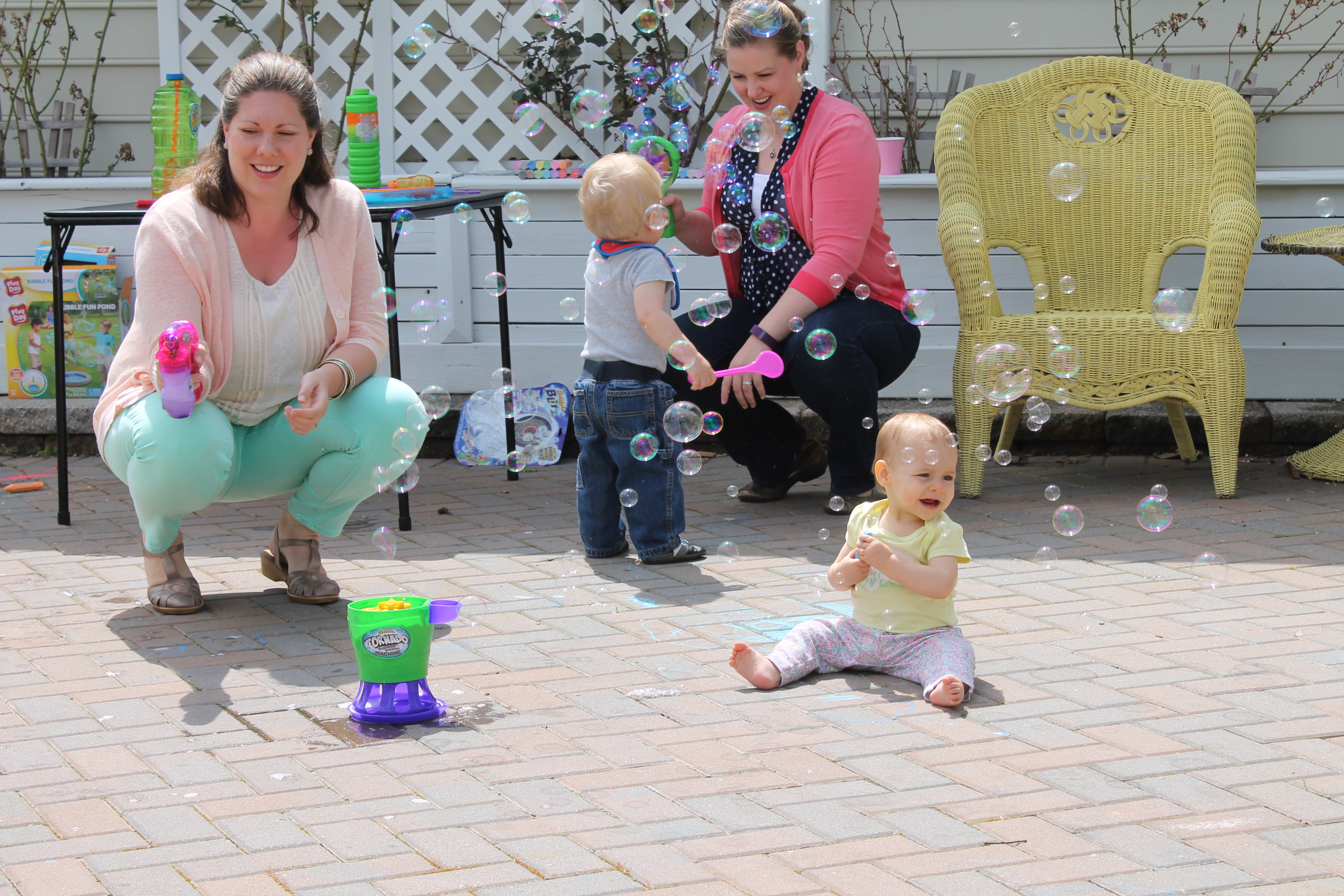 Bubbles on the Patio